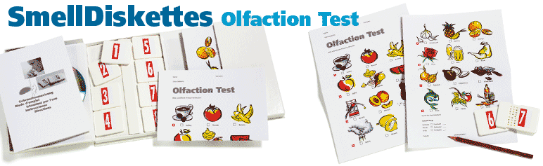 SmellDiskettes Olfaction Test